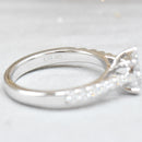 Diamond Cluster Engagement Ring (0.45ct)