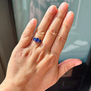 Sapphire Three-Stone Ring in 18ct White Gold (1.73cts)