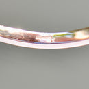 パパラチャカラートルマリンとダイヤモンドの9カラットローズゴールドハローリング（1.19カラット）