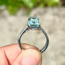 Aquamarine & Diamond Platinum Ring (Approx. 5.07ct)
