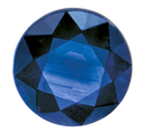 Natural Blue Sapphire 5mm Round Brilliant-Cut