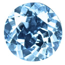 Natural Aquamarine Round 5mm Brilliant-Cut