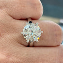 5.01ct Lab-Grown Diamond Solitaire Ring in Platinum, IGI Certified