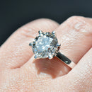 5.01ct Lab-Grown Diamond Solitaire Ring in Platinum, IGI Certified