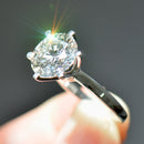 5.01ct Lab-Grown Diamond Solitaire Ring in Platinum, IGI Certified