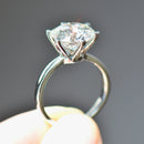 5.01ct Lab-Grown Diamond Solitaire Ring in Platinum, IGI Certified