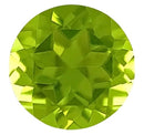 Natural Peridot Round 5mm Brilliant Cut