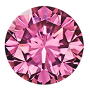 Pink Sapphire Round 5mm Brilliant Cut
