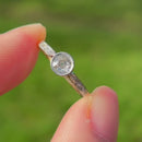 Art Deco Old European Cut Diamond Engagement Ring in 18ct Yellow Gold & Platinum