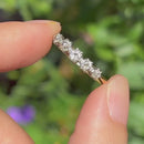 Antique 18ct Yellow Gold & Platinum Old-Cut Diamond Five-Stone Ring