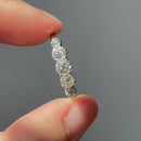 Antique Old European Cut Diamond Platinum Five-Stone Ring - Approx. 1.00ct