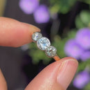 Vintage 1990s Trilogy Diamond Ring in 18ct Yellow Gold (Approx. 1.0ct)