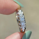 Vintage 5-Stone Diamond Engagement Ring (0.35ct)
