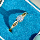 Vintage Brilliant Cut Diamond Solitaire Engagement Ring (0.50ct)