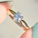 Vintage Brilliant Cut Diamond Solitaire Engagement Ring (0.50ct)