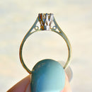 Vintage 18ct Yellow Gold Brilliant Cut Diamond Solitaire Engagement Ring(0.32ct)