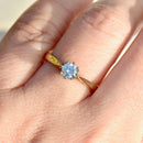 Vintage 18ct Yellow Gold Brilliant Cut Diamond Solitaire Engagement Ring(0.32ct)
