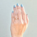 Vintage 18ct Yellow Gold Brilliant Cut Diamond Solitaire Engagement Ring(0.32ct)