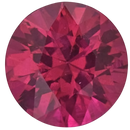 Natural Ruby Round 5mm Brilliant-Cut (Fine Colour)