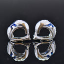 Blue Sapphire & Diamond Clip-on Earrings (1.73cts)