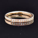 Half Eternity Diamond Wedding Band