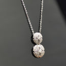 Diamond Eggs Pendant & Necklace